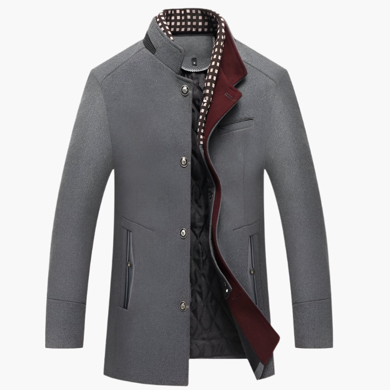 Herren Slim Fit Mantel im Knightsman-Stil – Eleganter Gehrock für besondere Anlässe