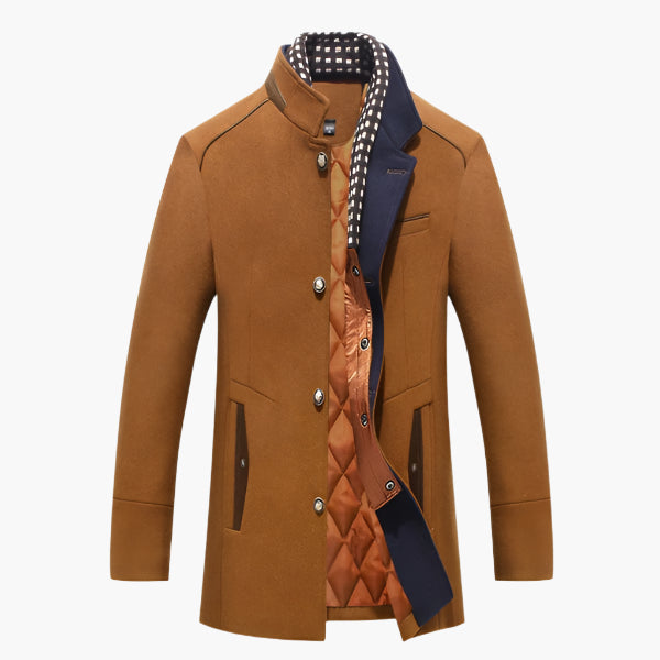 Herren Slim Fit Mantel im Knightsman-Stil – Eleganter Gehrock für besondere Anlässe