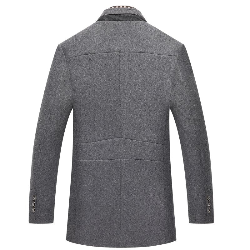 Herren Slim Fit Mantel im Knightsman-Stil – Eleganter Gehrock für besondere Anlässe