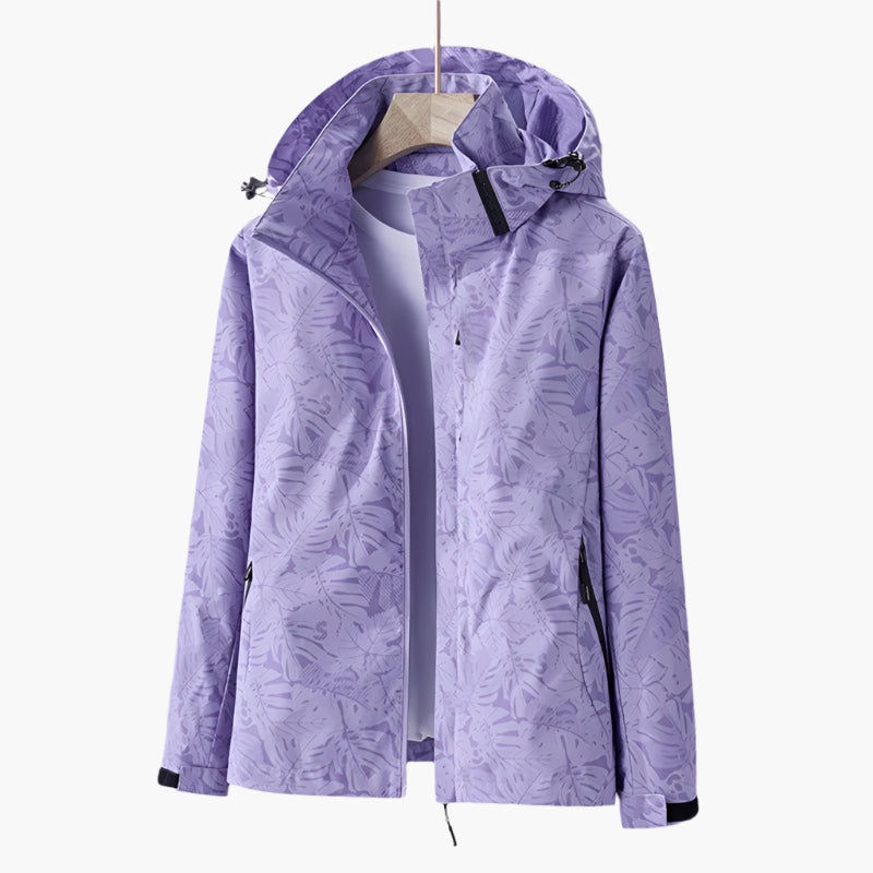 Damen Outdoor Funktionsjacke – Wind- und Wasserdicht, Atmungsaktiv, Urbaner Stil