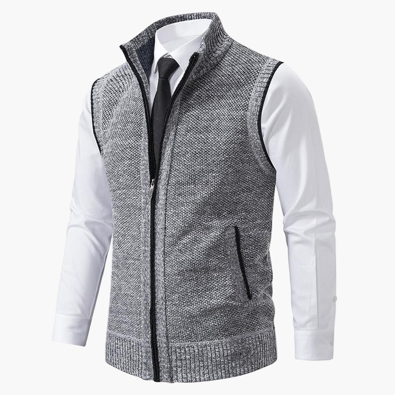 Herren Weste Elegant Business Freizeitweste für Büro und Alltag
