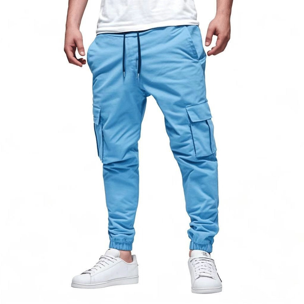 Herren Cargo Jogginghose mit Taschen – Bequeme Freizeithose im Urban Street Style