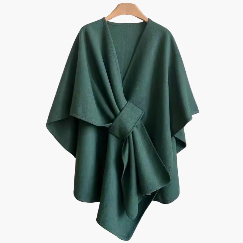 Damen Poncho-Schal Elegant Vielseitig für Alltag und Büro