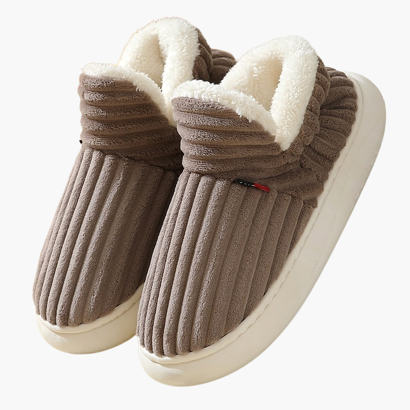 Damen Winter Hausschuhe FluffySteps™ – Bequeme und warme Pantoffeln für Zuhause