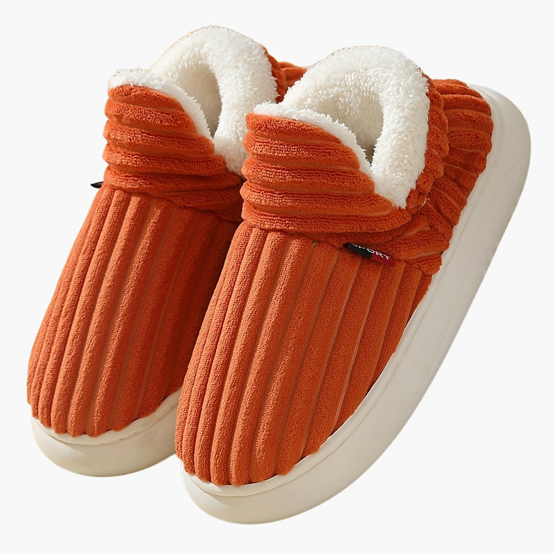 Damen Winter Hausschuhe FluffySteps™ – Bequeme und warme Pantoffeln für Zuhause