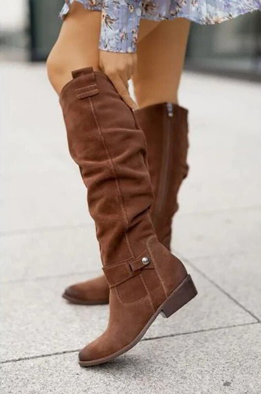 Anna - Hohe Stiefel mit lässigem Look