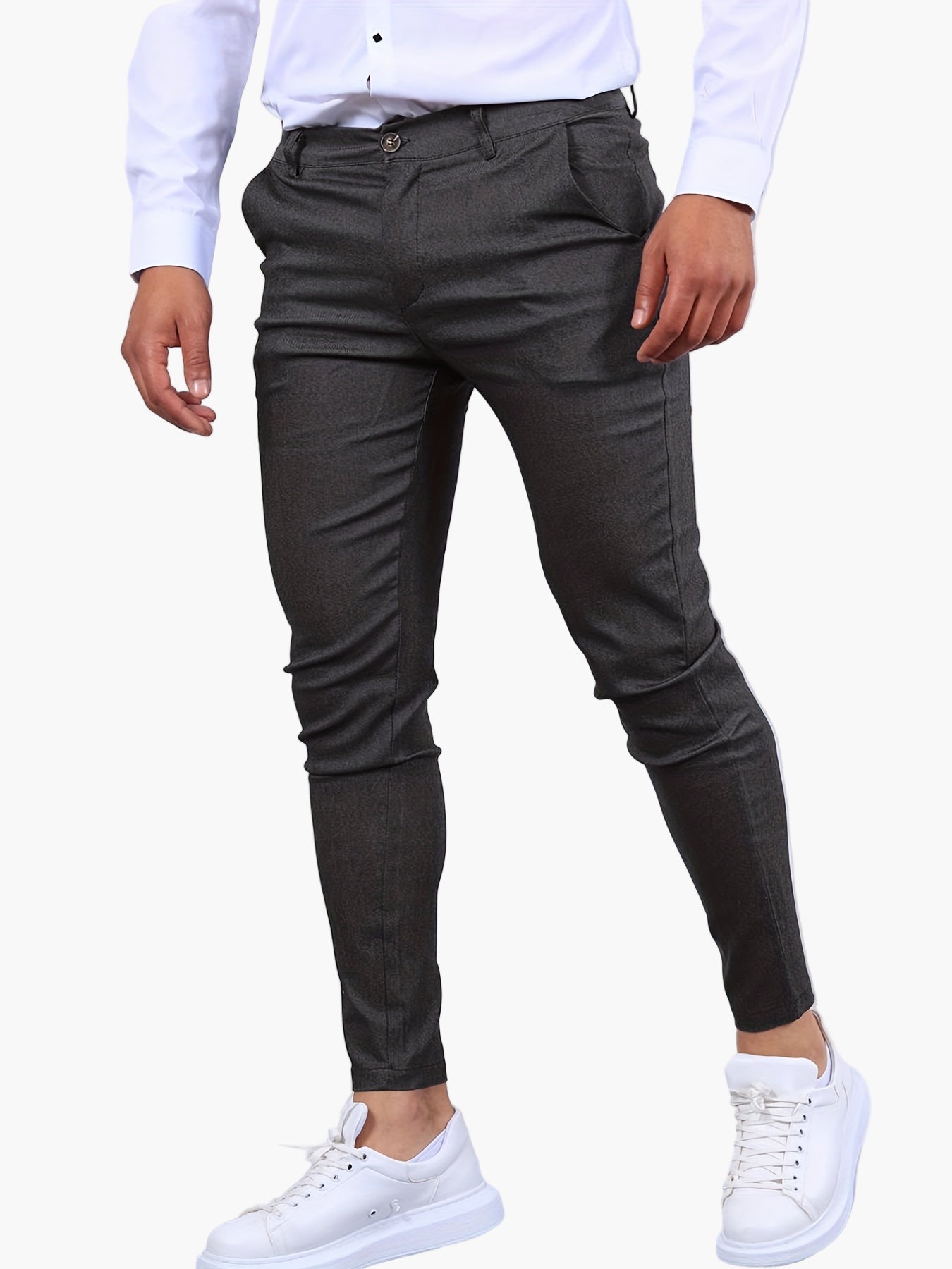 Herren Skinny-Fit Chinohose – Modern, Schmal geschnitten, Vielseitig für Freizeit und Büro
