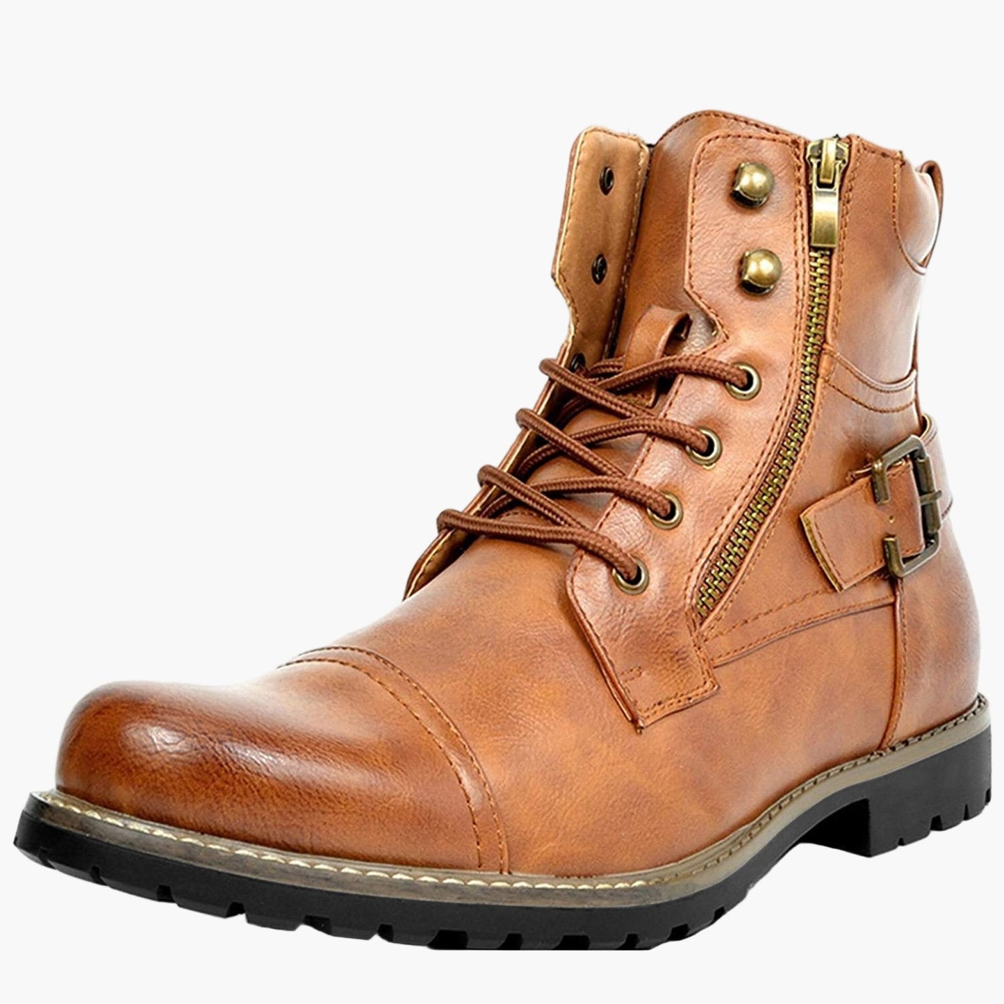 Herren Motorradstiefel im Urban Biker-Stil – Robuste und stilvolle Freizeitschuhe für Alltag & Motorradfahren