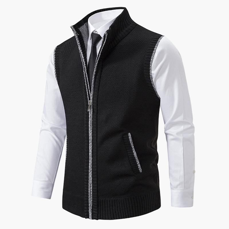 Herren Weste Elegant Business Freizeitweste für Büro und Alltag