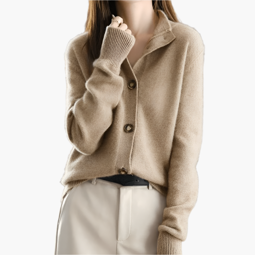 Damen Cardigan – Eleganter Strickpullover für Alltag & Büro