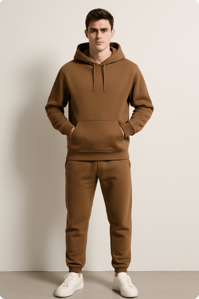 Herren Hoodie Jogginganzug Set – Komfortabler Freizeit- & Sportswear Look