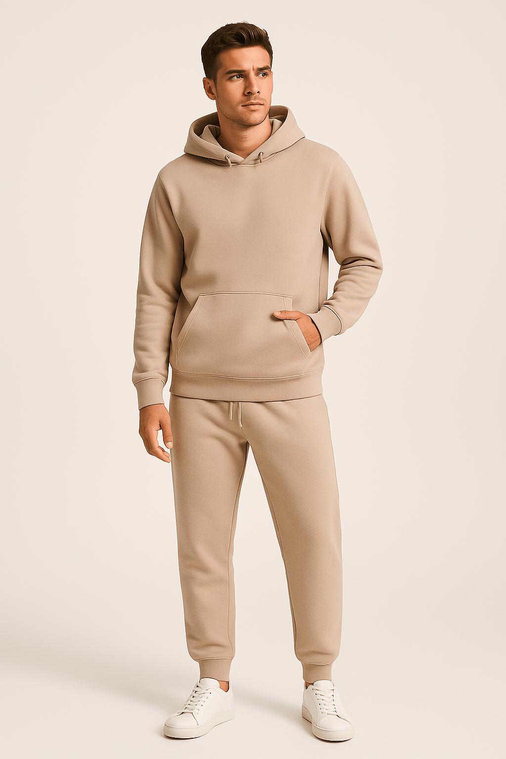 Herren Hoodie Jogginganzug Set – Komfortabler Freizeit- & Sportswear Look