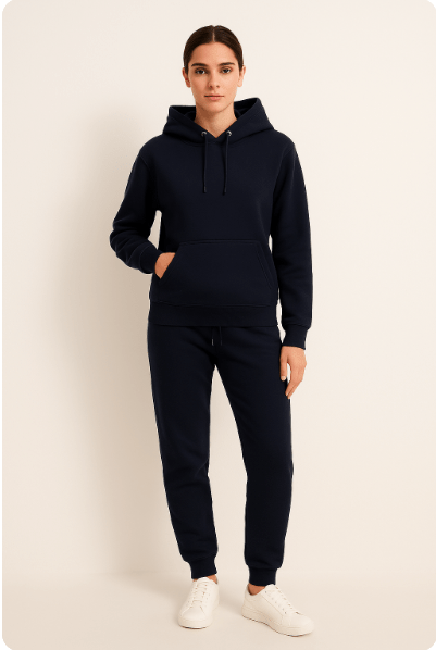 Herren Hoodie Jogginganzug Set – Komfortabler Freizeit- & Sportswear Look