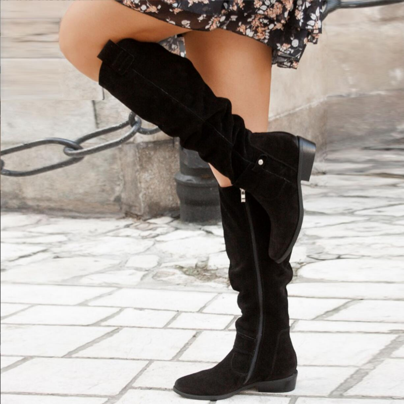 Anna - Hohe Stiefel mit lässigem Look