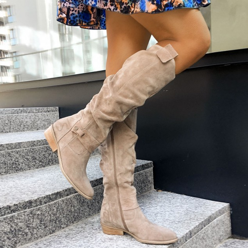 Anna - Hohe Stiefel mit lässigem Look