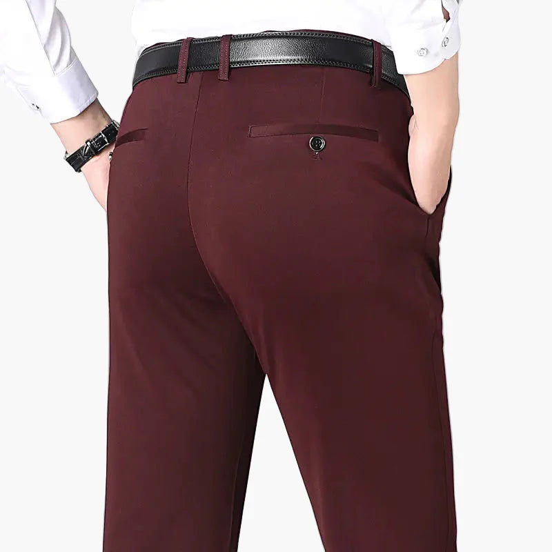 Herren Stretchhose – Elegante Business- und Freizeit-Hose, Modern und Bequem