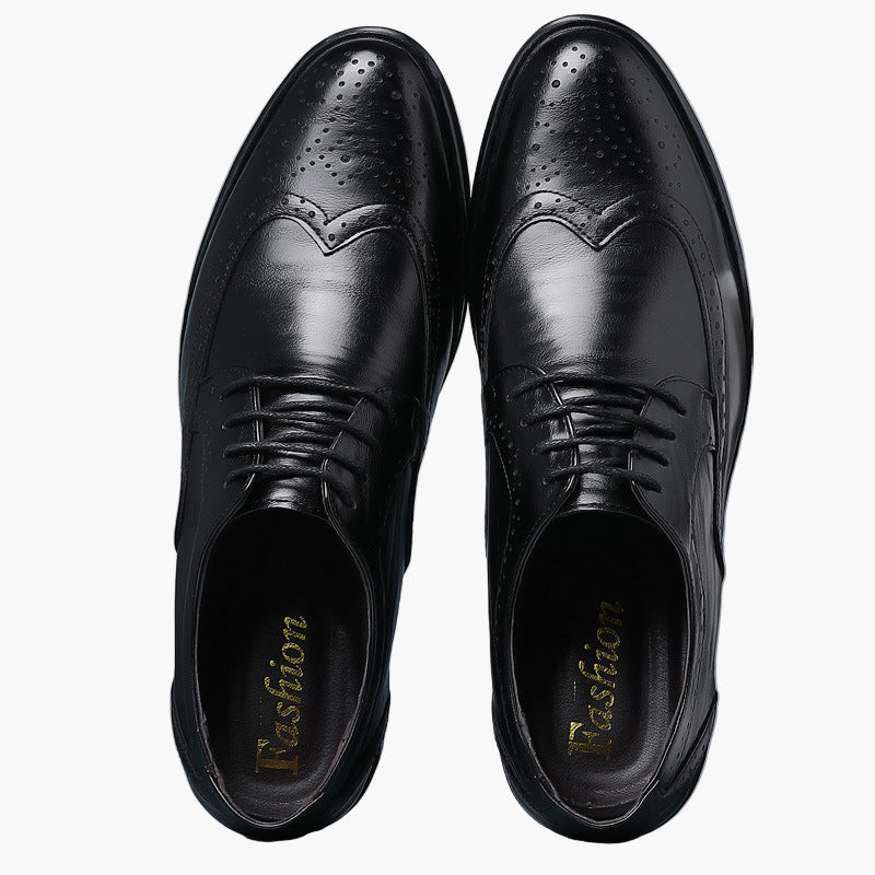 Herren Oxford Business Schuhe – Klassischer Brogue Stil für elegante Anlässe
