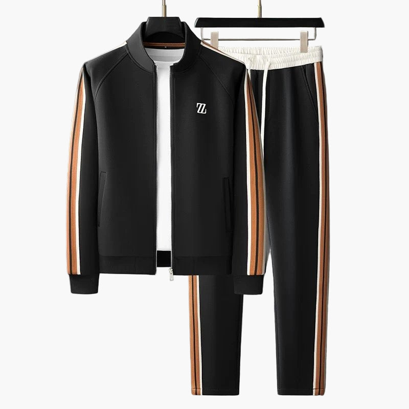 Herren Trainingsanzug Set Modern Sport Style – 2-teiliges Track Suit für Fitness & Freizeit