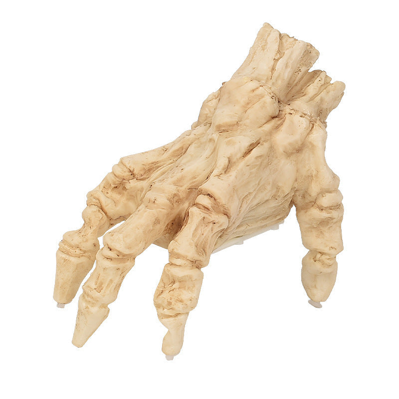 Halloween Deko Elektrische Leuchtende Zombiehand – Gruselige Sound- und Bewegungs-Hand für Partys & Garten
