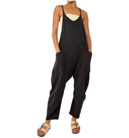 Jane – Lässiger Damen-Jumpsuit mit Reißverschlusstasche