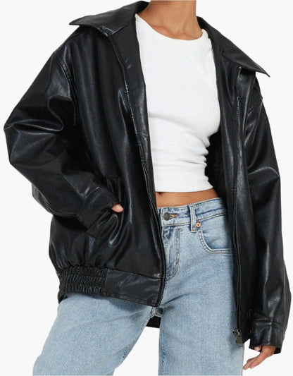 Damen Oversize Jacke mit trendigem Streetwear-Look