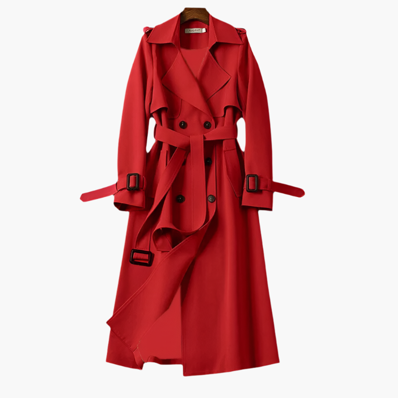 Damen Trenchcoat Helena – Eleganter Frühlingsmantel für Alltag und besondere Anlässe
