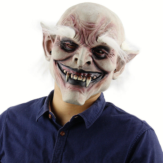 Halloween Maske für Erwachsene – Gruselige Vampir-Dämonenmaske für Kostümpartys & Deko