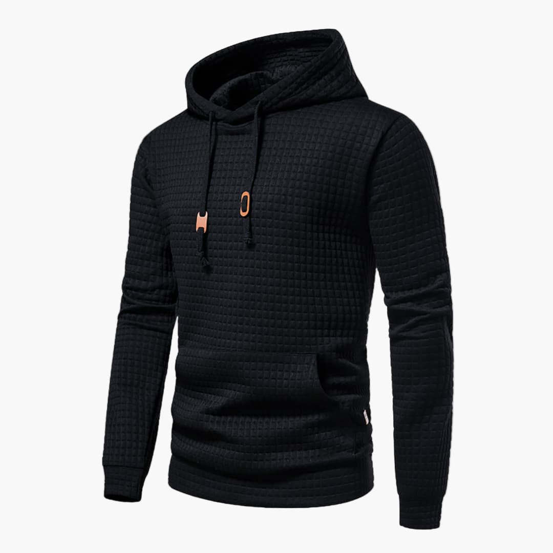 Herren Hoodie Kariert – Moderner Freizeit-Kapuzenpullover für Alltag & Streetwear