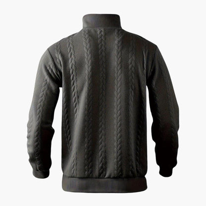 Herren Strickpullover Half-Zip Modern Style – Eleganter Freizeit- & Business-Look