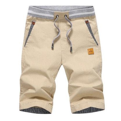 Herren Freizeit-Bermudashorts mit Kordelzug und sportlichem Look