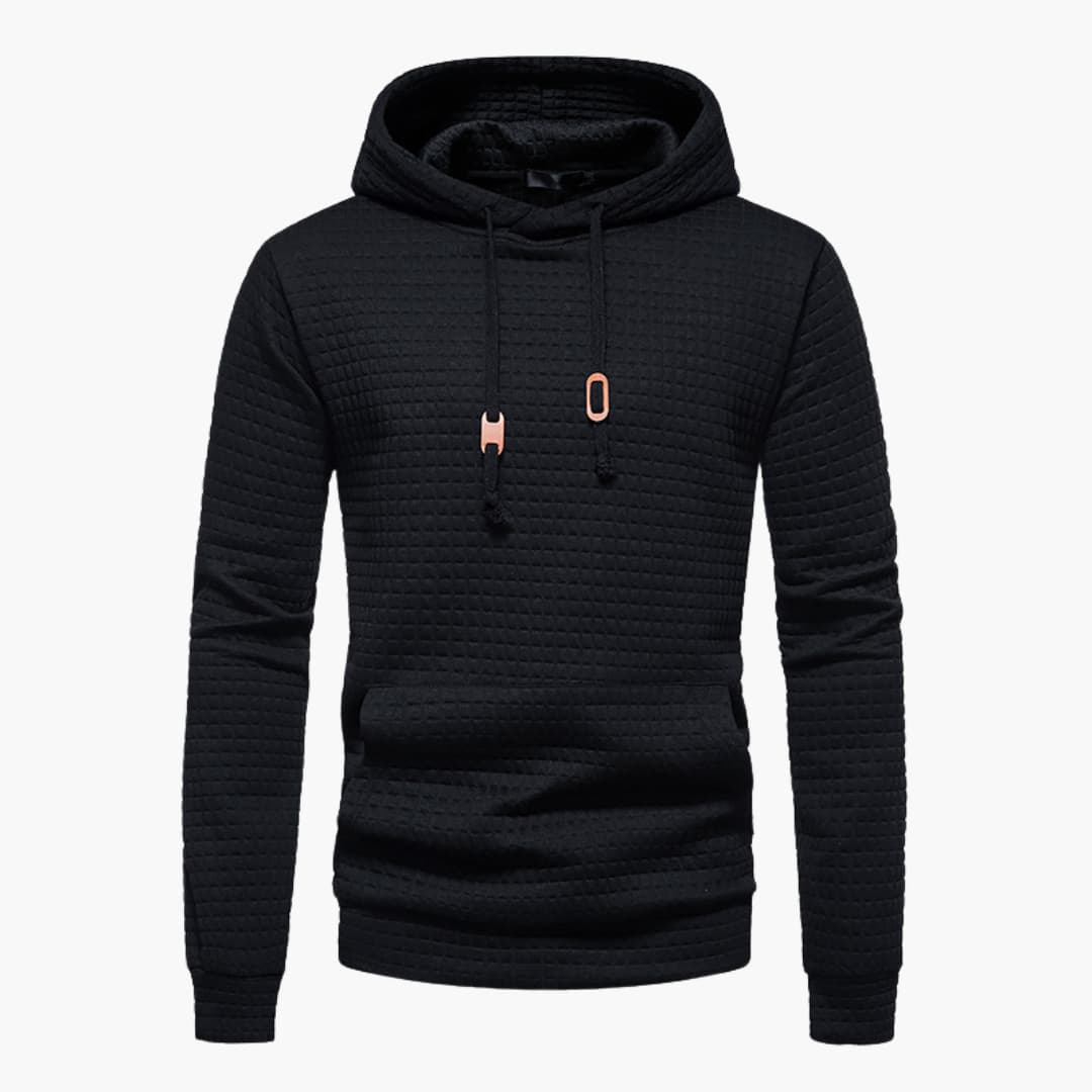 Herren Hoodie Kariert – Moderner Freizeit-Kapuzenpullover für Alltag & Streetwear