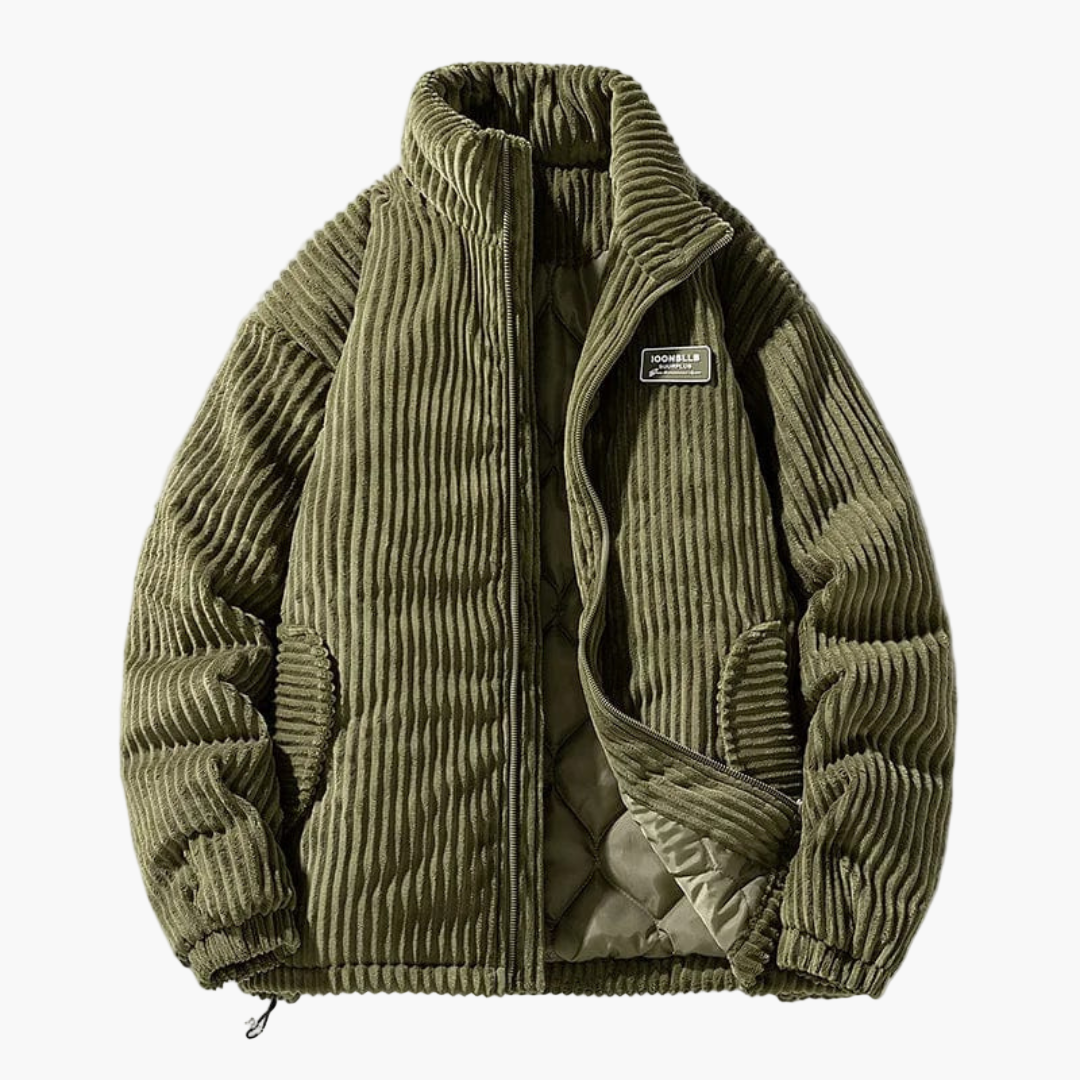Herren Cordjacke Outdoor Winterjacke Casual Streetwear