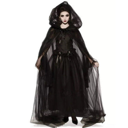 Halloween Damen Hexen- und Zauberin-Kostüm – Perfekt für gruselige Partys & Verkleidungen