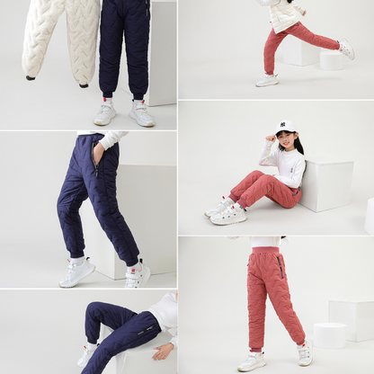 Kinder Winter Outdoorhose mit Fleecefutter – Wasserdicht & Winddicht, Ideal für Schnee & Sport