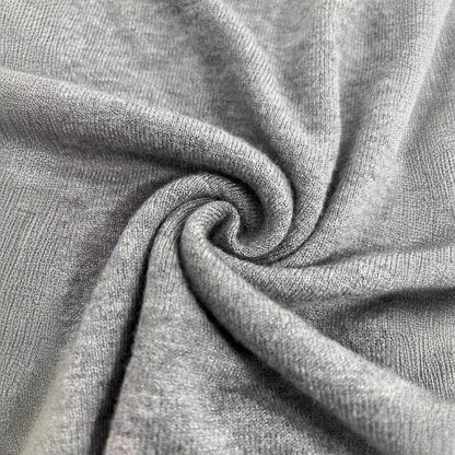 Jean – Schlichter Rundhals Pullover in Solide Farbe