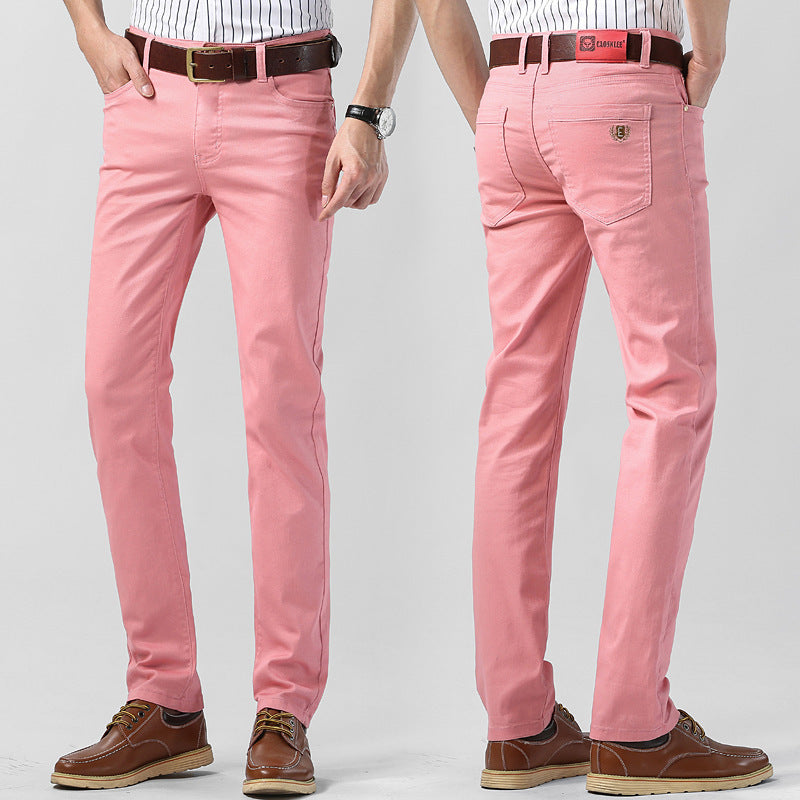 Allan – Stretch Herren Freizeit Hose mit farbenfrohem Design