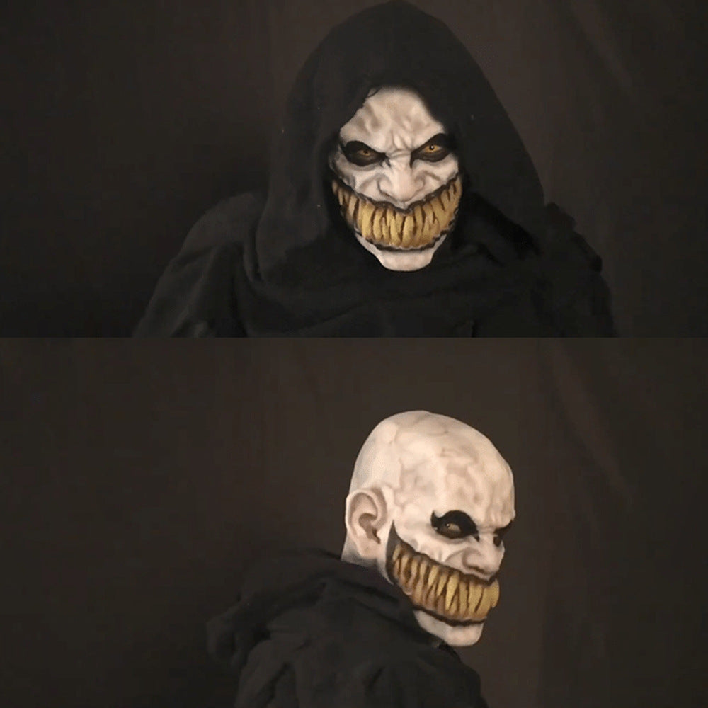 Halloween Latex Maske für Erwachsene – Gruselige Horror-Monstermaske für Kostümpartys & Dekoration