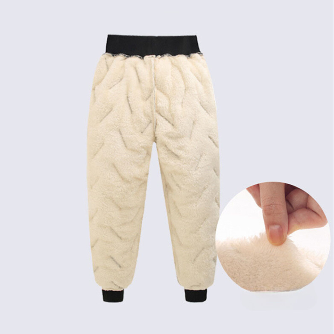 Kinder Winter Outdoorhose mit Fleecefutter – Wasserdicht & Winddicht, Ideal für Schnee & Sport