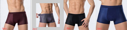 Derek – Herren Mesh-Boxershorts aus Eisseide