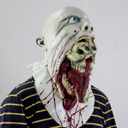 Halloween Tentakelmonster Latex Maske – Unisex Kostüm für Gruselpartys & Dekoration