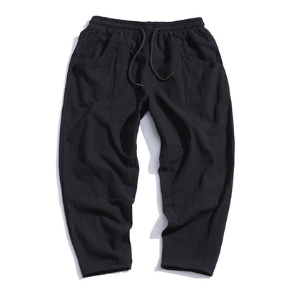 Herren Haremshose Locker Freizeit Streetwear Jogginghose