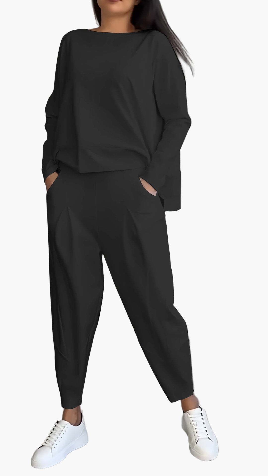Damen Zweiteiliges Cozy Freizeitset – Komfortables Loungewear Outfit für Alltag & Entspannung