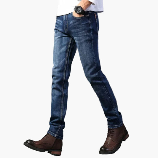 Herren Slim Fit Traveler Jeans – Klassische Alltagsjeans mit Stretch und Komfort