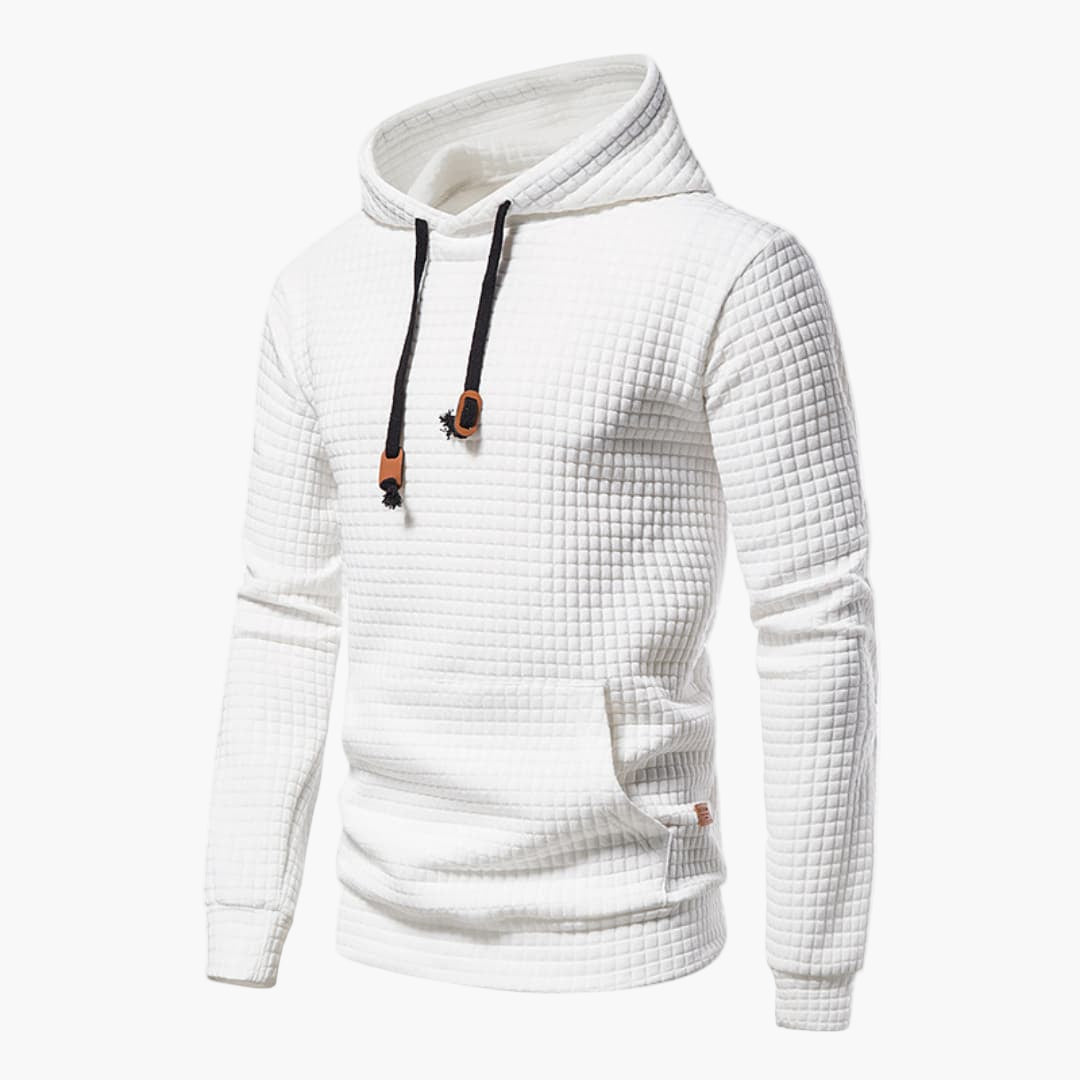 Herren Hoodie Kariert – Moderner Freizeit-Kapuzenpullover für Alltag & Streetwear
