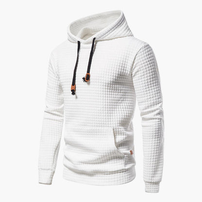 Herren Hoodie Kariert – Moderner Freizeit-Kapuzenpullover für Alltag & Streetwear