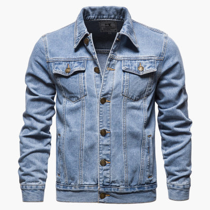 Herren Jeansjacke Klassisch – Vielseitige Denimjacke im zeitlosen Stil
