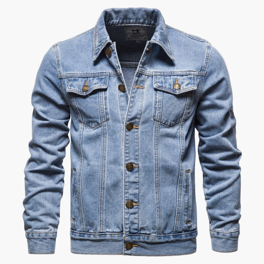 Herren Jeansjacke Klassisch – Vielseitige Denimjacke im zeitlosen Stil