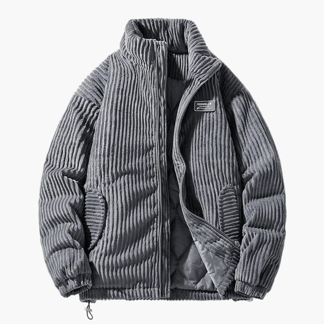 Herren Cordjacke Outdoor Winterjacke Casual Streetwear