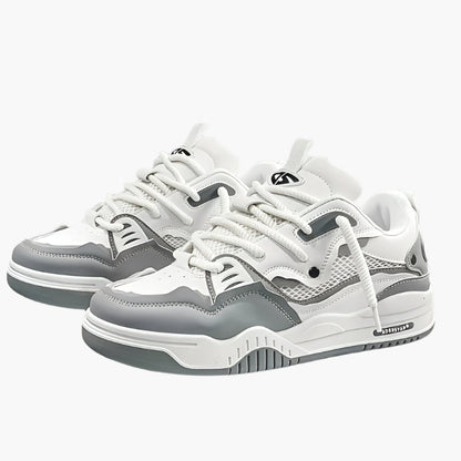 Herren Sneaker Low Cut Freizeit Schuhe mit sportlichem Design für Alltag und Sport