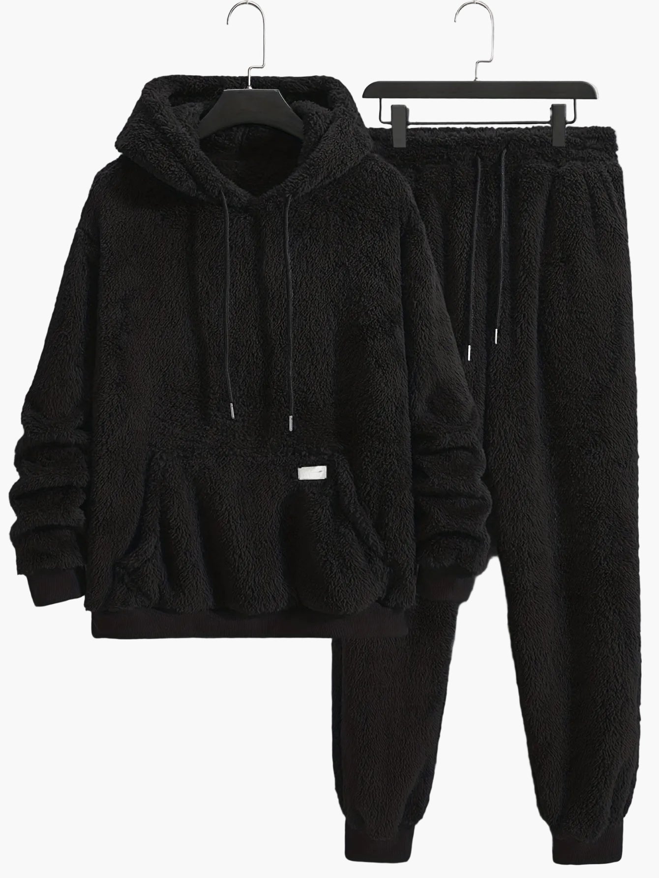 Herren Fleece Hausanzug Set Kapuzenpullover & Jogginghose – Kuscheliges Freizeit-Outfit für Herbst und Winter